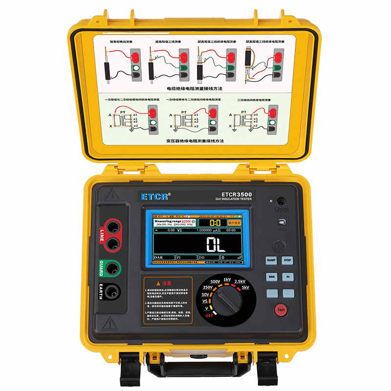 ETCR3500高壓絕緣電阻測試儀